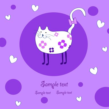 komik beyaz kedi