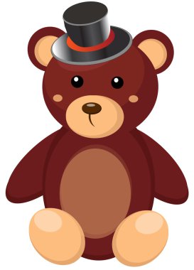 küçük bir oyuncak ayı oyuncak