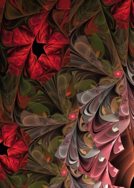 soyut fraktal arkaplan