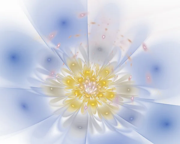 Fond fractal floral abstrait pour des projets artistiques — Photo