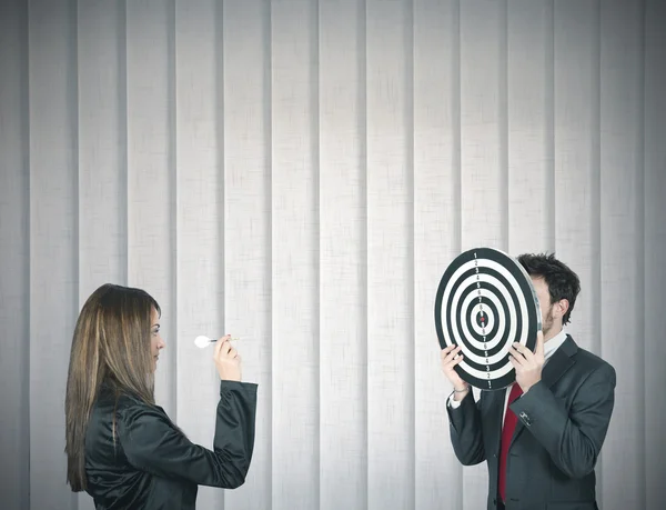 Hit the target — Stock Photo, Image