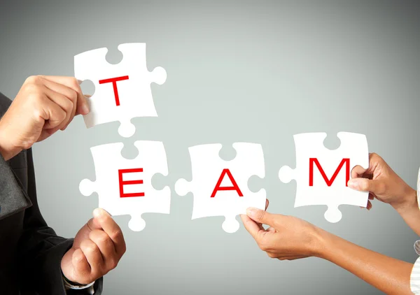 Geschäftliches Teamwork — Stockfoto