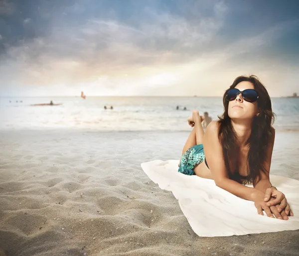 Beach relax — Stock Photo, Image