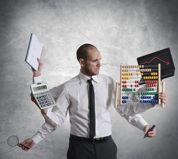 Calculations and crisis — Stock Photo, Image