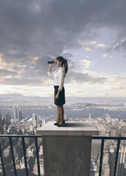 Negócios e futuro — Fotografia de Stock