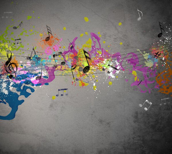 ANTECEDENTES MUSICALES DEL GRUPO — Foto de Stock