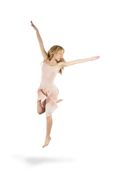 Isolated dancer — Stock Photo, Image