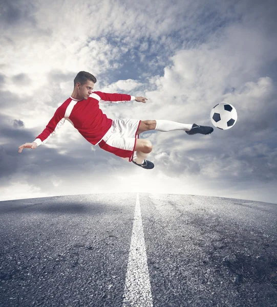 Footballer — Stock Photo, Image