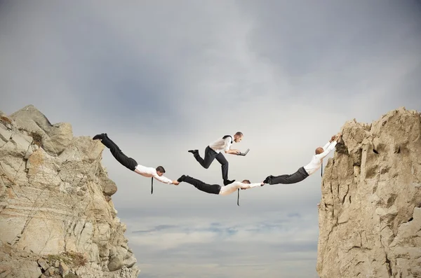 Concepto de trabajo en equipo — Foto de Stock