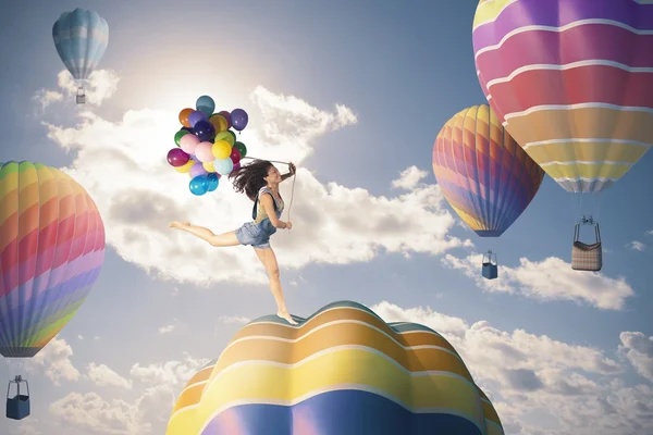 Felicità ragazza — Foto Stock