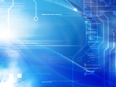 teknoloji ve programlama kavramı arka plan