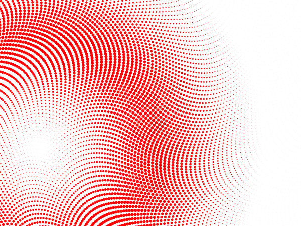 Абстрактный красный пунктирный фон
