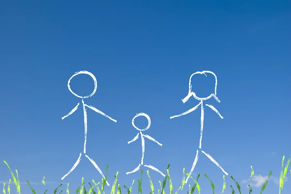 Happy family concept — Stock Photo, Image