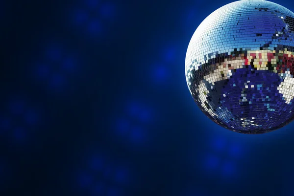 Csillogó disco labdát háttér — Stock Fotó