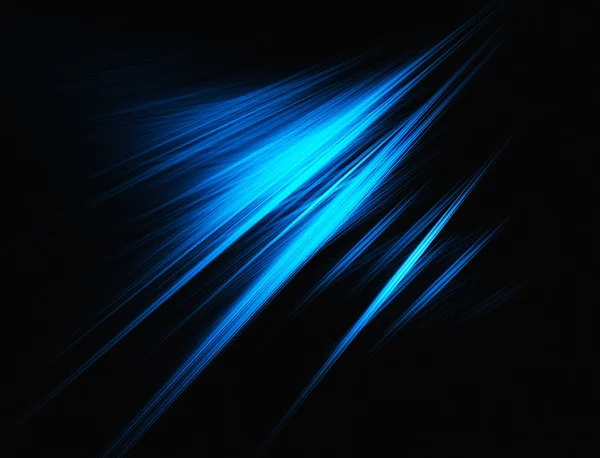 Синий фрактальный фон — стоковое фото