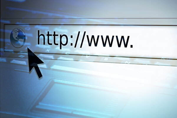 Web browser and computer background