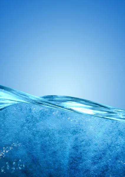 Blue water — Stock Photo, Image