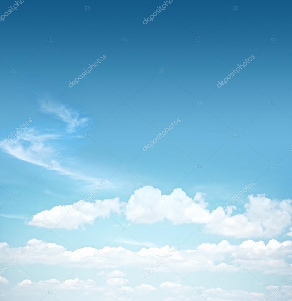 Blue sky with blank area for your text