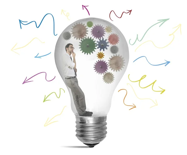 Create an idea — Stock Photo, Image