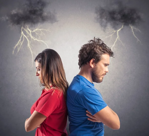 Couple problem — Stock Photo, Image