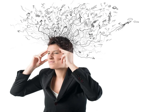 Stress and confusion — Stock Photo, Image