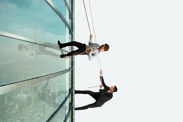 Concorrência empresarial — Fotografia de Stock