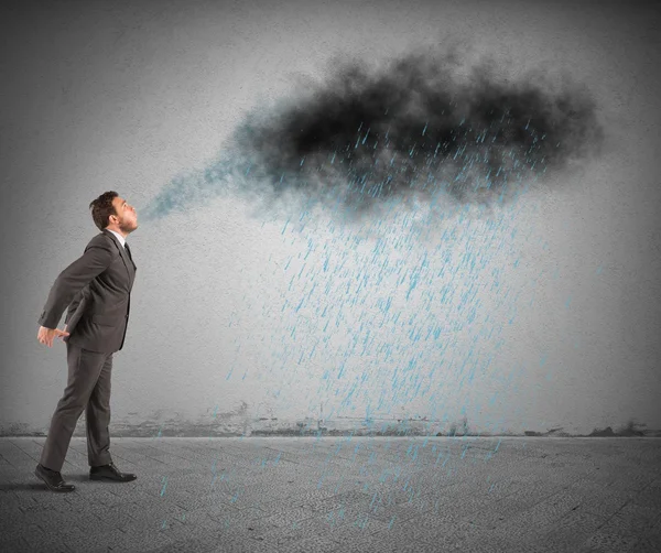 Blow away the problems — Stock Photo, Image