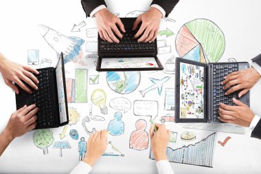 ekip çalışması hakkında yeni bir proje inşaat