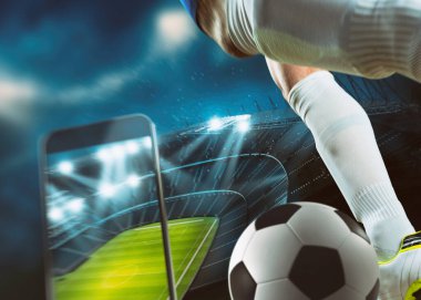 Mobil cihazınızdan canlı bir spor etkinliği izleyin. Futbol maçlarına bahis