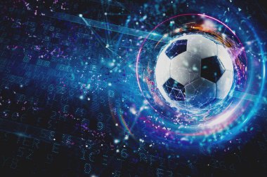 Canlı yayın yapan bir futbol maçının internet ağı