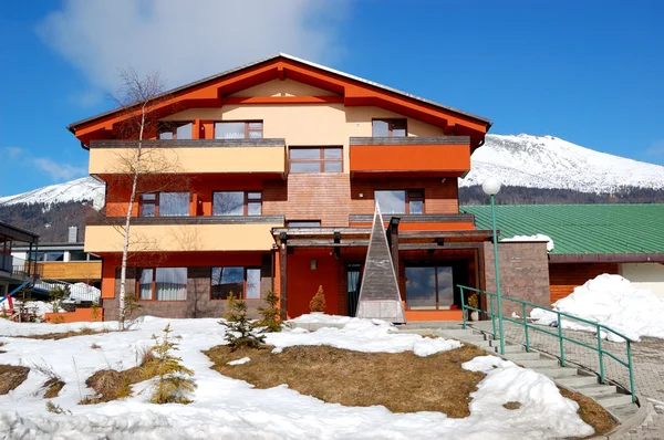 Modern luxury hotel at ski resort, High Tatras, Slovakia — Stock Photo, Image