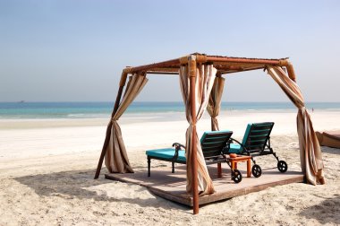 lüks hotel, ajman, Birleşik Arap Emirlikleri plaj kulübe