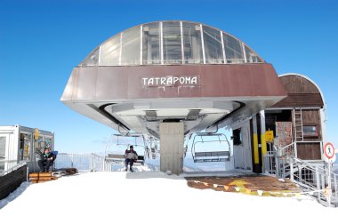 Jasna-Mart 15: jasna düşük tatras tatrapoma teleferik istasyonu.