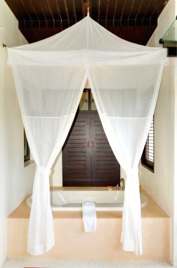 banyo lüks villa, samui Adası, Tayland