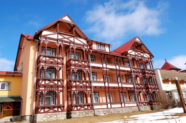 Modern lüks otelin Kayak Merkezi, yüksek tatras, Slovakya