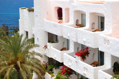 tenerife Adası Deniz manzaralı lüks oryantal tarzı otel,