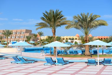 Yüzme Havuzu lüks otel, hurghada, Mısır