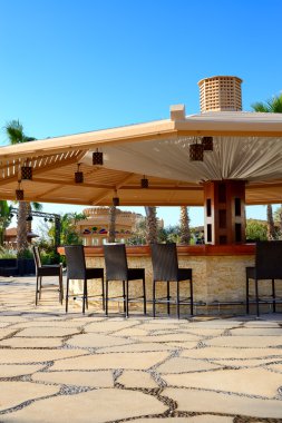 lüks hotel, sharm el sheikh, Mısır plajda Bar