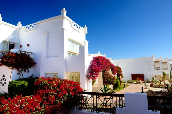 Villa decoratie op de luxehotel, sharm el sheikh, Egypte — Stockfoto