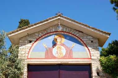 archangel michael kutsal çivi bir kısmı ile Manastırı