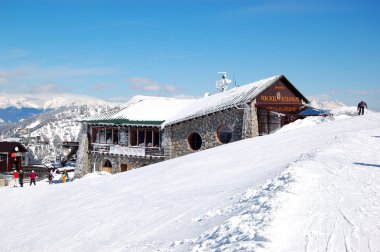 Jasna-Mart 15: Von Roll Jasna düşük Tatras restoranda. T.