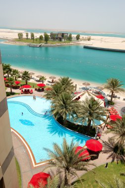 lüks hotel, abu dhabi, Birleşik Arap Emirlikleri beach