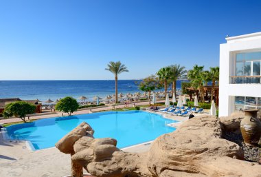 plaja Yüzme havuzlu lüks Hotel, sharm el sheikh,