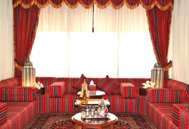 Lobi iç lüks hotel, dubai, Birleşik Arap Emirlikleri