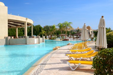 Yüzme Havuzu lüks otel, hurghada, Mısır
