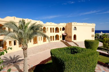 lüks hotel, sharm el sheik bina ve rekreasyon alanı