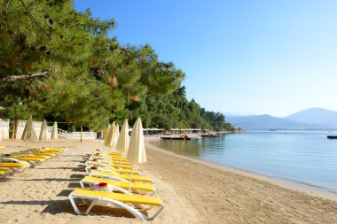 Akdeniz Türk tatil beldesi Fethiye, Türkiye