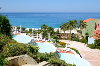 Pamukkale tarzı topraklarının lüks otel, fethiye, Türkiye