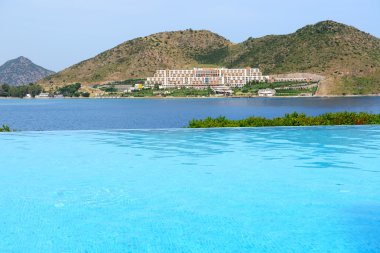 sonsuzluk yüzme havuzunda lüks otel, bodrum, Türkiye