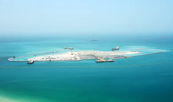 Der Bau des 210 Meter langen Dubaiauges — Stockfoto